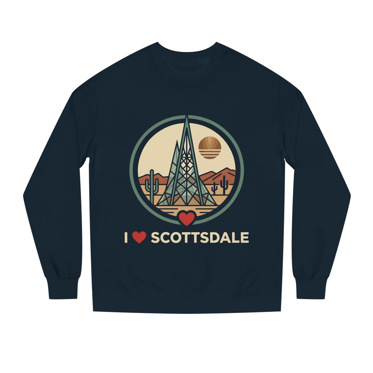 I  Scottsdale Sweatshirt — Desert Retro Crewneck
