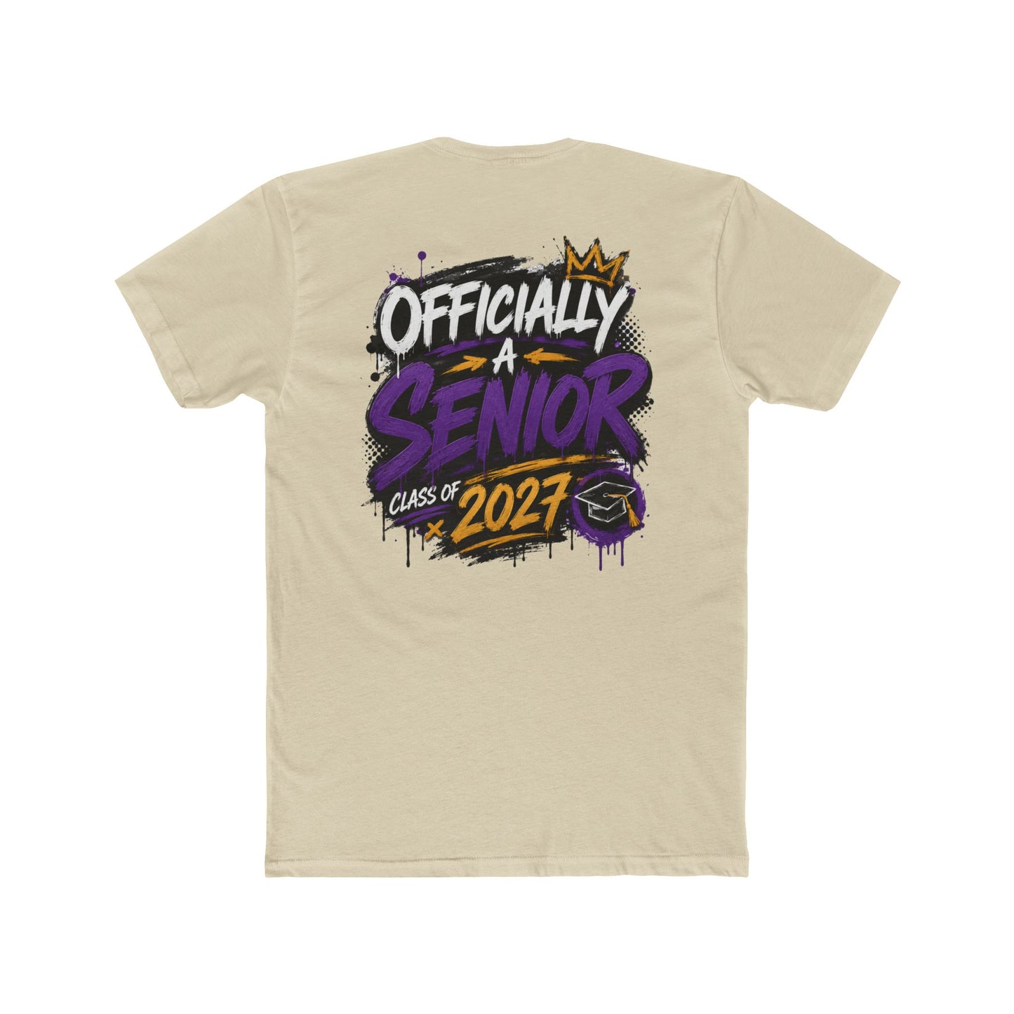 Officially A Senior Class of 2027 T-Shirt — Graduation Tee for High School Seniors
