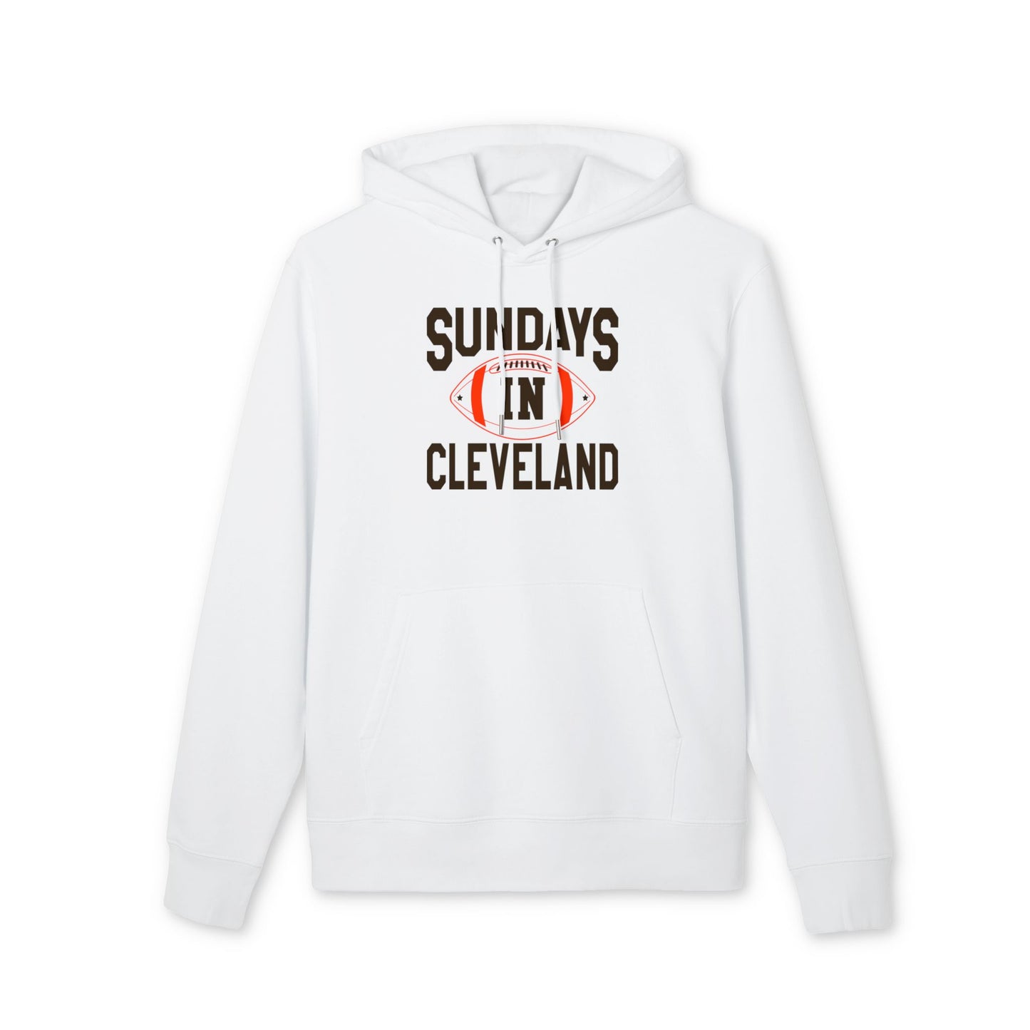 Sundays in Cleveland Football Hoodie — Game Day Cleveland Browns Pullover