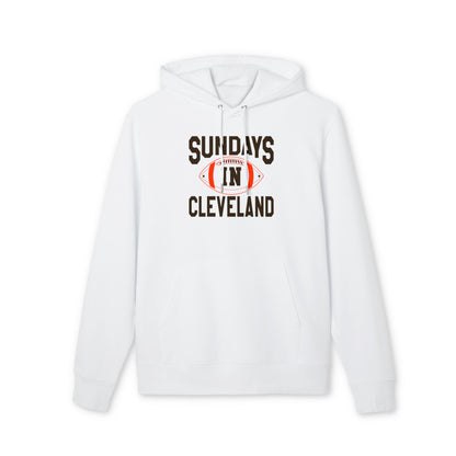 Sundays in Cleveland Football Hoodie — Game Day Cleveland Browns Pullover