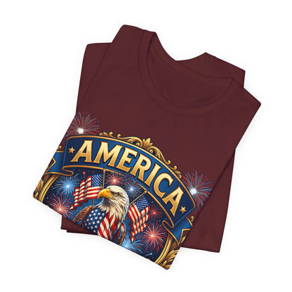 America 250th Anniversary T-Shirt — 1776–2026 Patriotic Eagle Tee