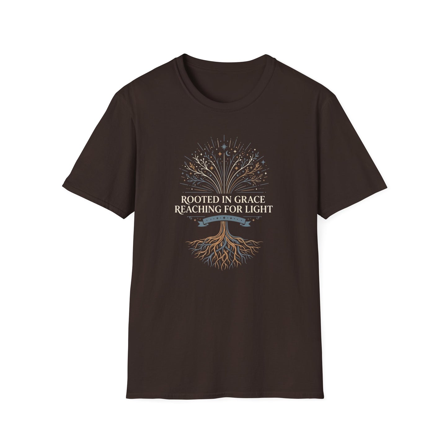 Rooted in Grace Reaching for Light T-Shirt