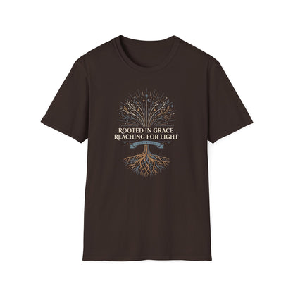 Rooted in Grace Reaching for Light T-Shirt