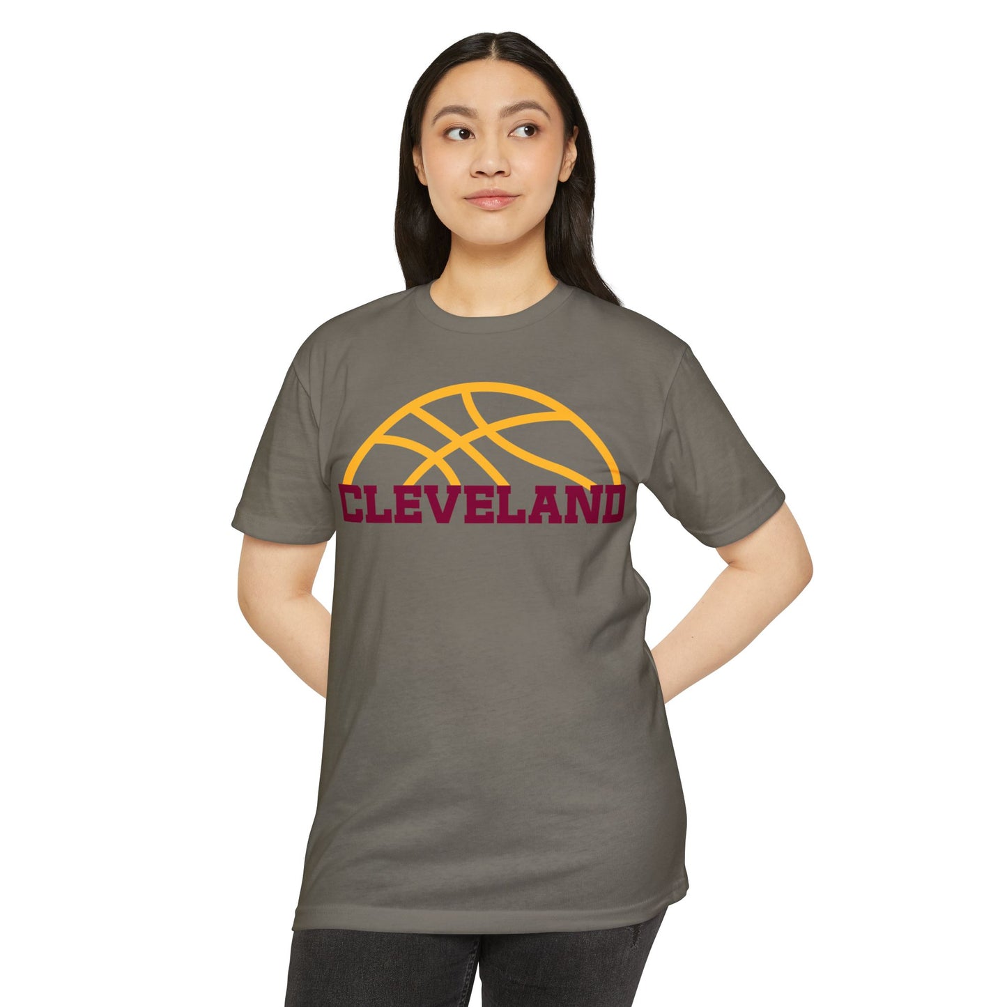 Cleveland  T-Shirt — Retro Hoop Team Tee