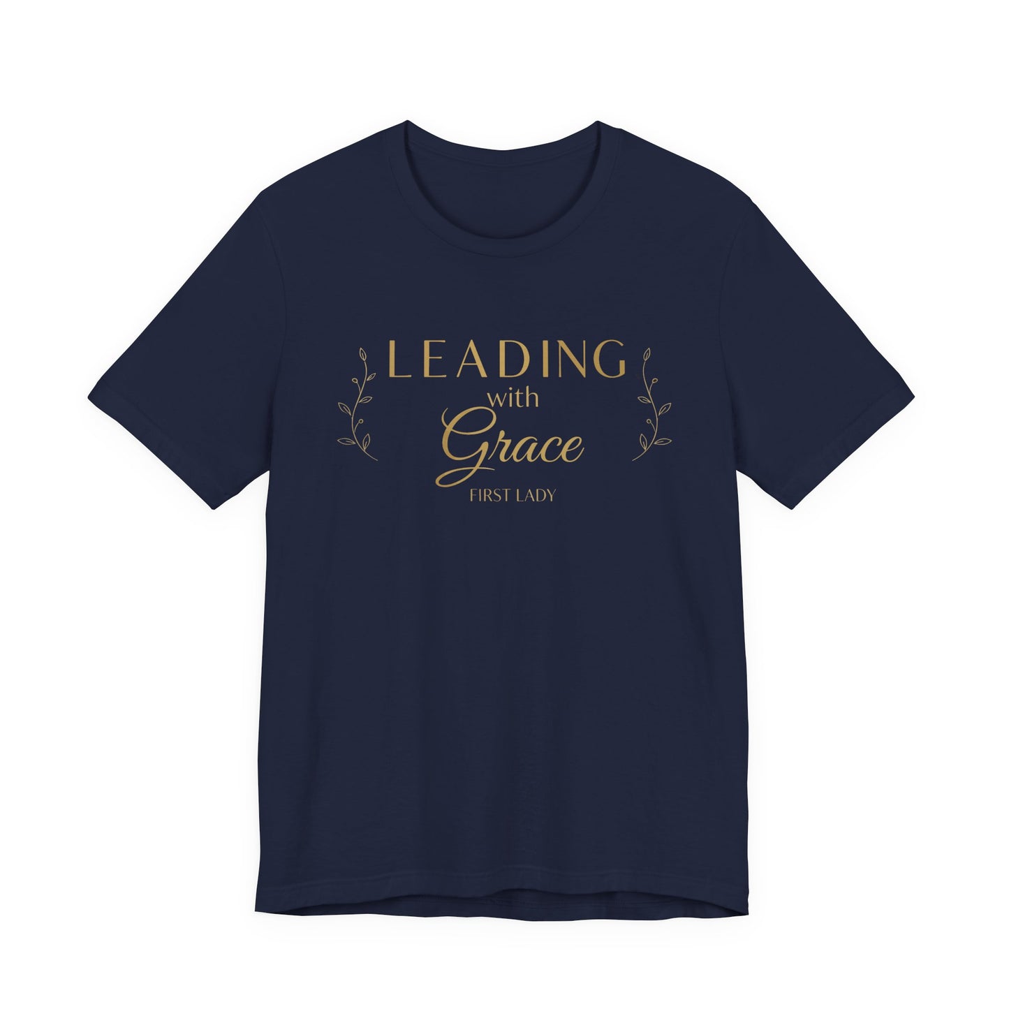 Leading With Grace Tee — Inspirational Christian Faith T‑Shirt