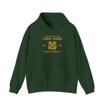 United States Coast Guard EST 1790 Semper Paratus Hoodie