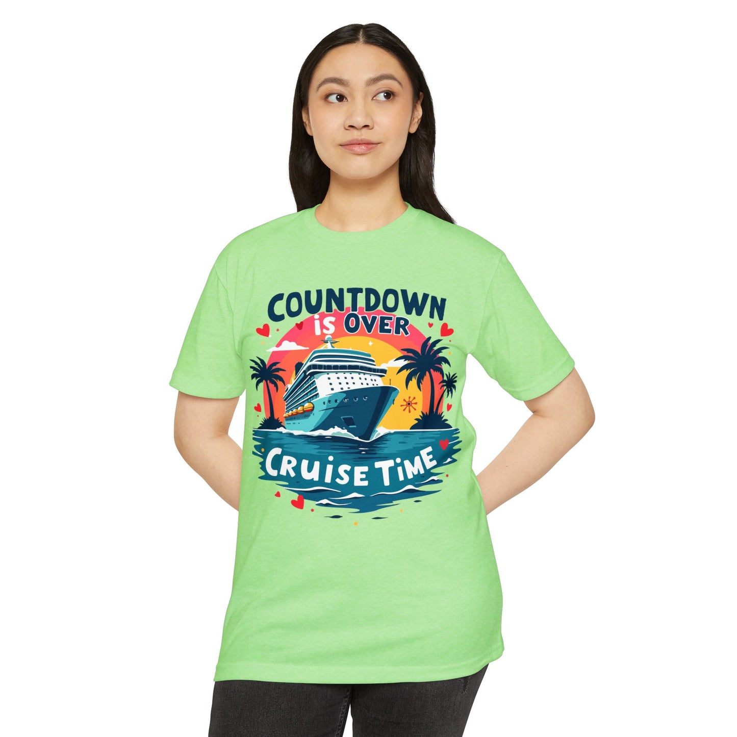 Cruise Time T-Shirt — "Countdown Is Over" Vacation Cruise Tee