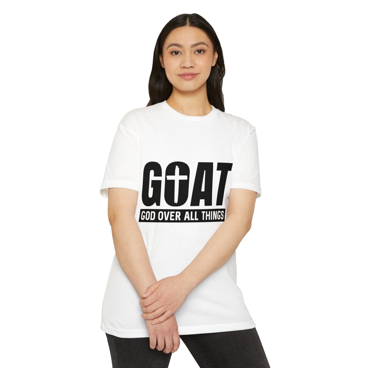 GOAT 'God Over All Things' T-Shirt - Christian Faith Tee