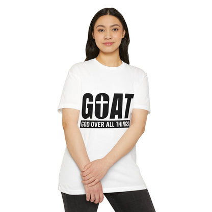 GOAT 'God Over All Things' T-Shirt - Christian Faith Tee