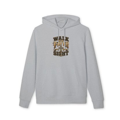 Faith Over Fear Hoodie — "Walk by Faith Not by Sight" Christian Pullover