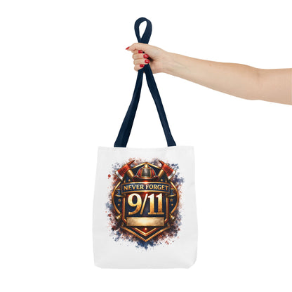 Never Forget 9/11 Memorial Tote Bag