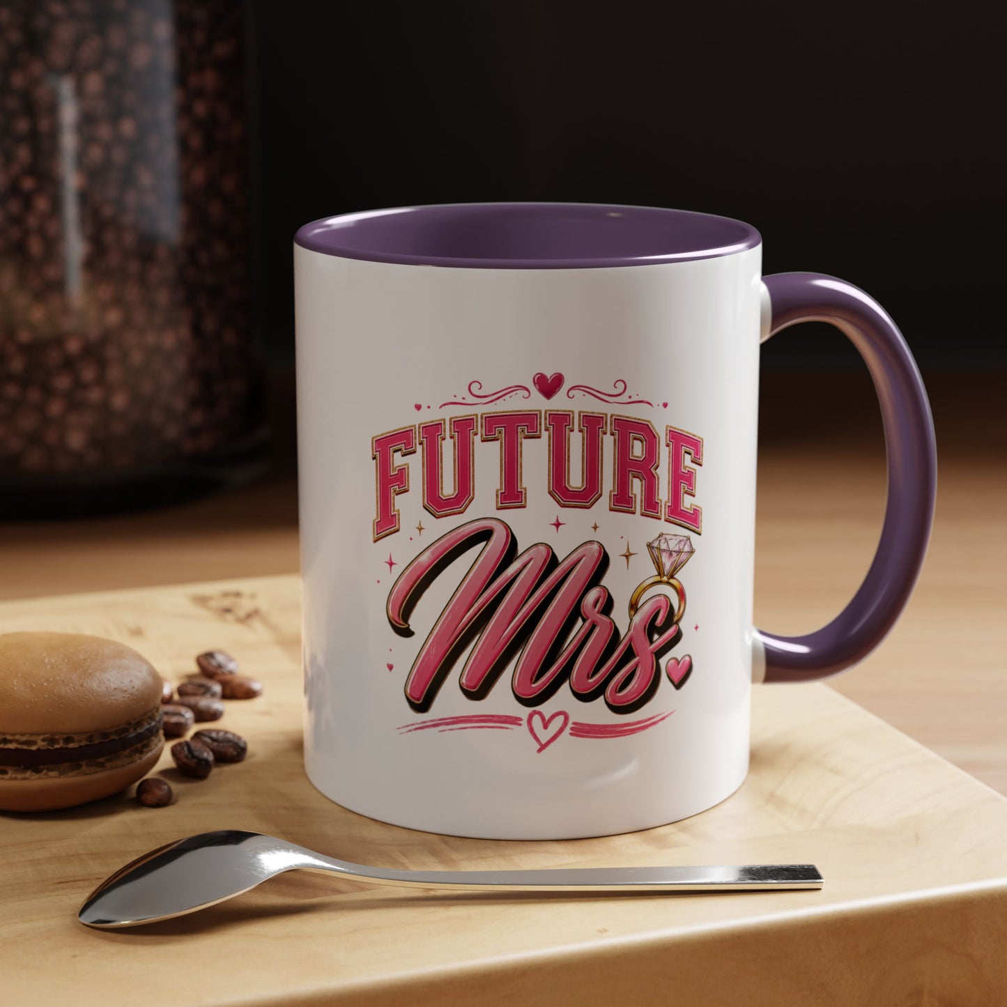 Future Mrs. Accent Coffee Mug — Bridal Bachelorette Gift (11/15oz)