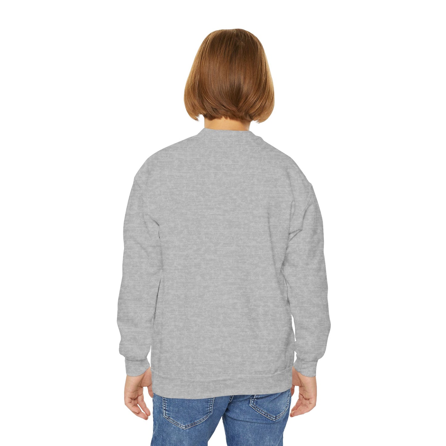 Youth Sweatshirt - "Mother & Family" Floral Quote Crewneck