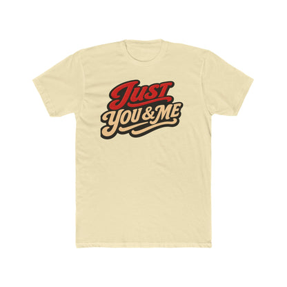Just You & Me Graphic Tee — Retro Couples Love Shirt