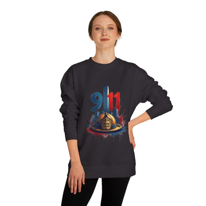 9/11 Memorial Sweatshirt – Firefighter Tribute Crewneck