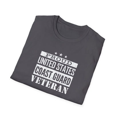 Proud United States Coast Guard Veteran T-Shirt