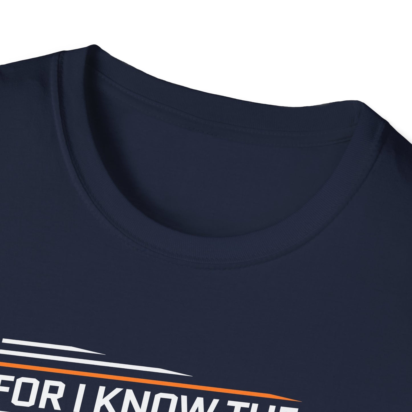 For I Know the Plans I Nave for You Declares the Lord Plans to Prosper You and Not to Harm You Plans to Give You Hope and a Future T-Shirt