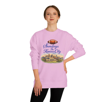 Sundays in Kansas City Sweatshirt — Vintage Skyline Football Crewneck