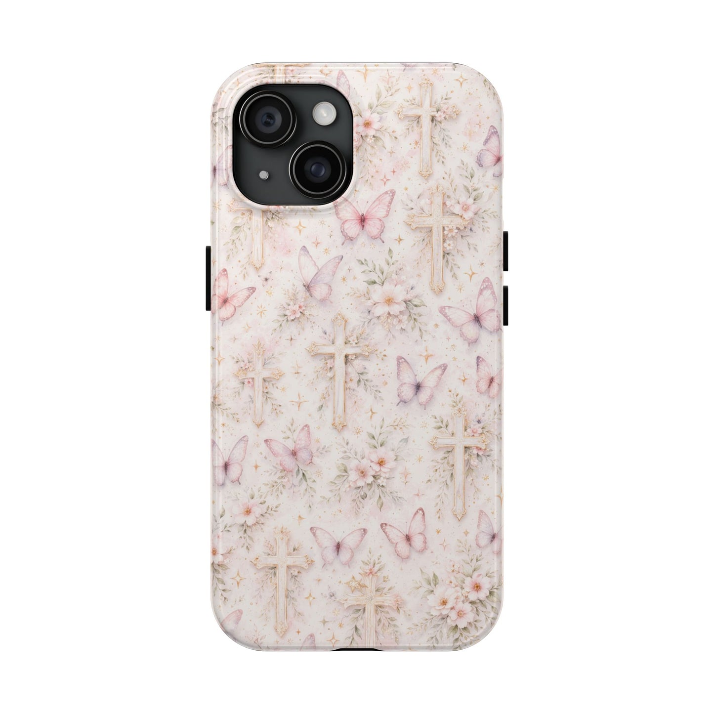 Blessed Wings Phone Case | Christian Floral iPhone Case