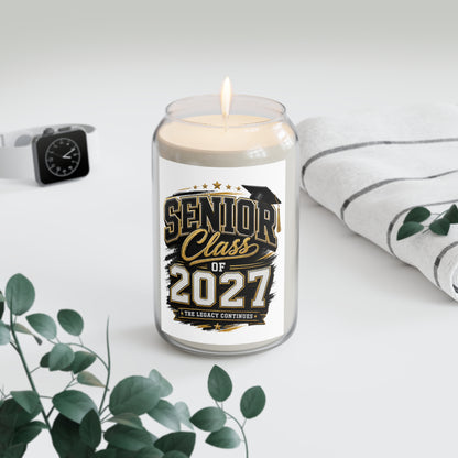 Senior Class of 2027 Scented Soy Candle – Graduation Gift Jar (13.75oz)