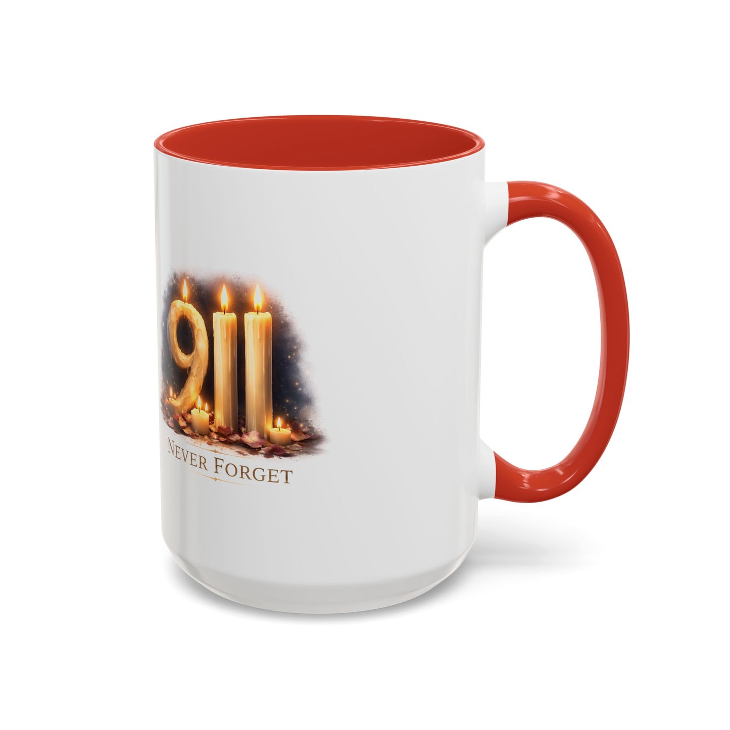 9/11 Never Forget Memorial Coffee Mug