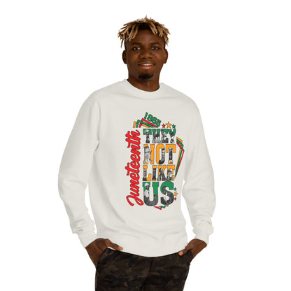 Juneteenth 'They Not Like Us' Crewneck Sweatshirt