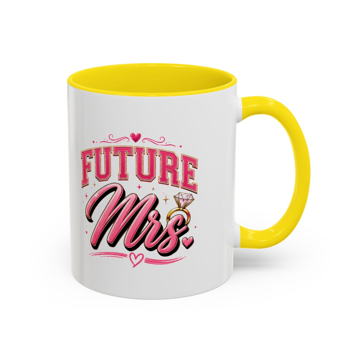Future Mrs. Accent Coffee Mug — Bridal Bachelorette Gift (11/15oz)