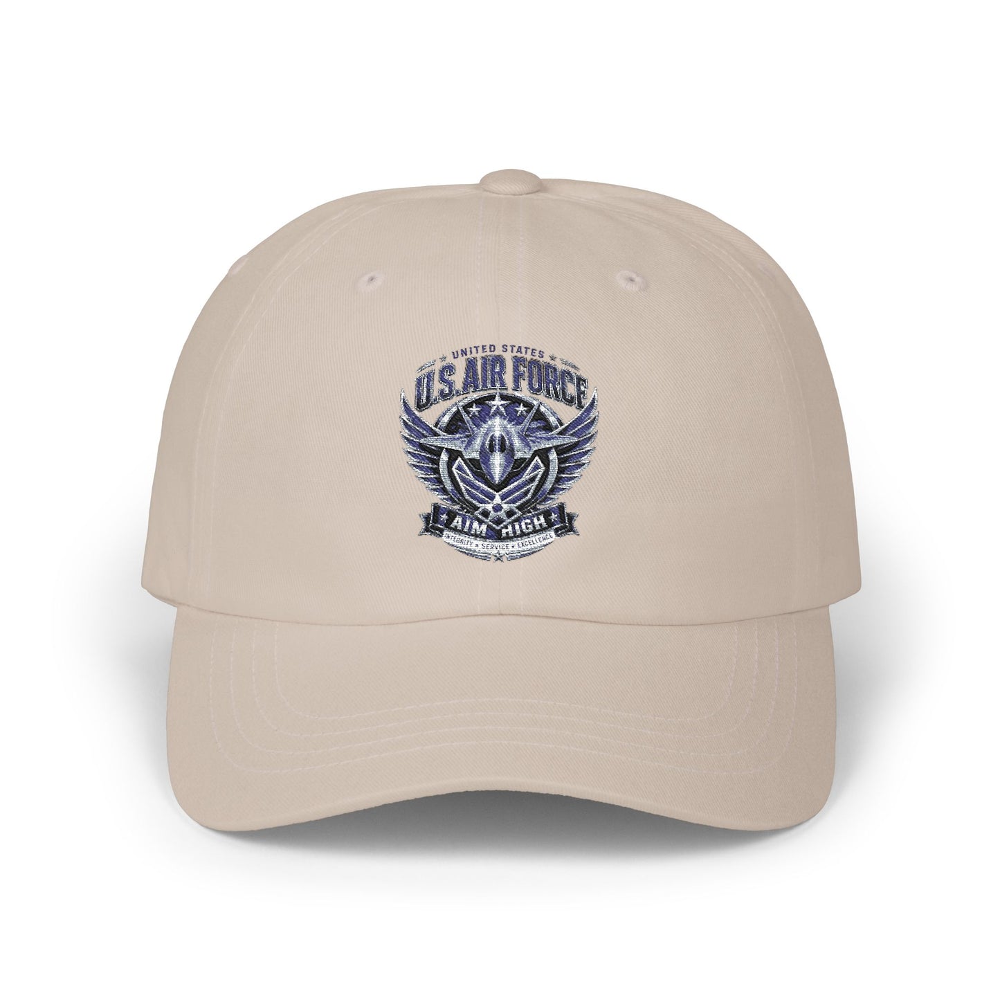 Air Force Emblem Dad Cap – Vintage Military Baseball Hat