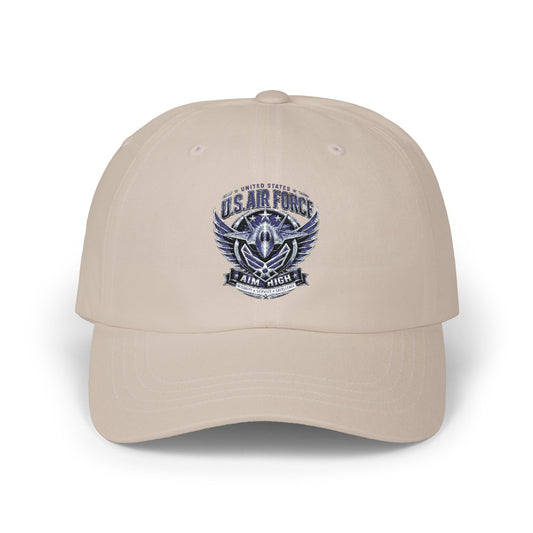 Air Force Emblem Dad Cap – Vintage Military Baseball Hat