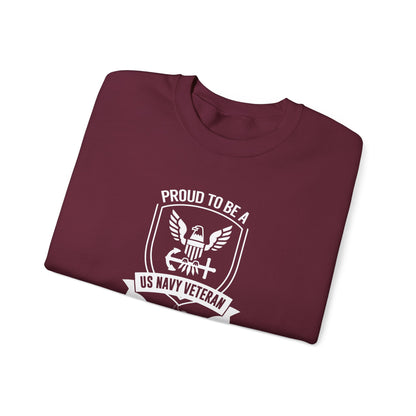 Proud to Be a US Navy Veteran Sweatshirt