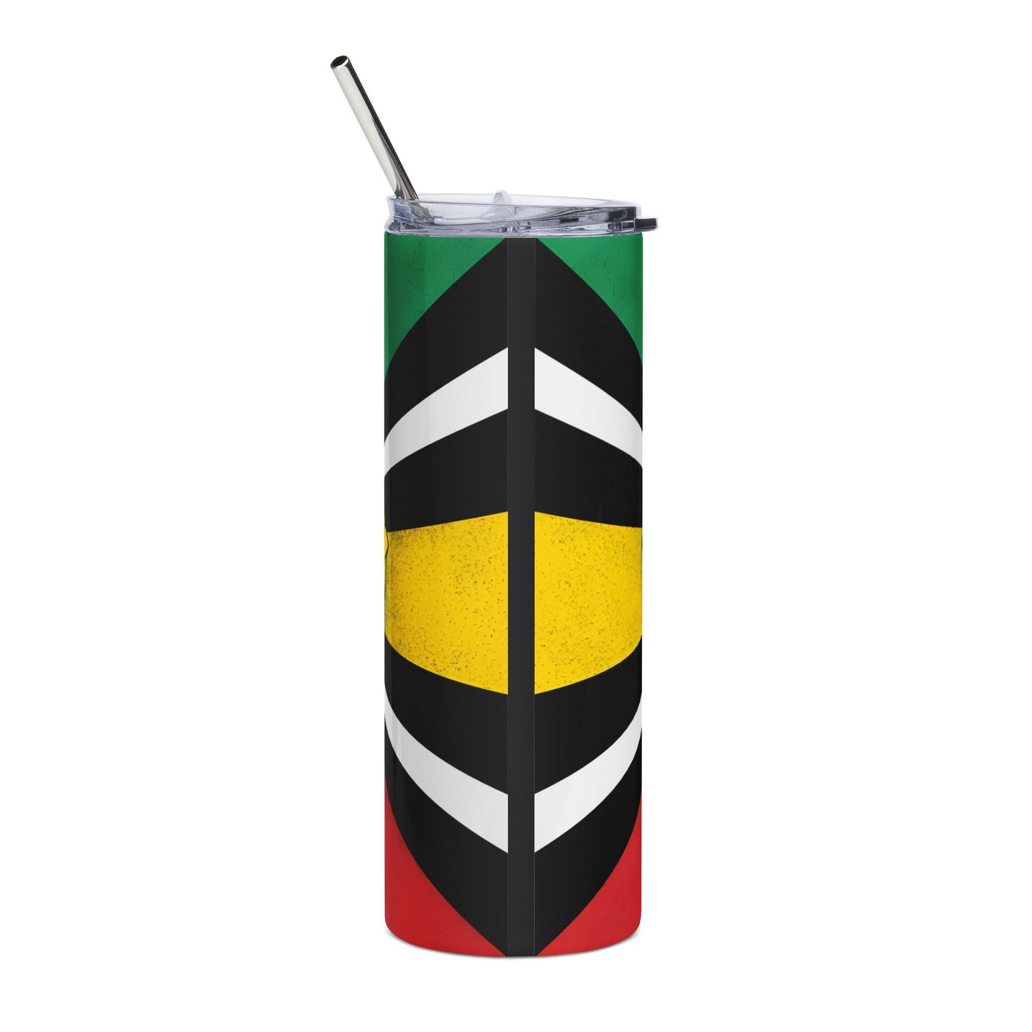 20oz Black History Stainless Steel Tumbler — I Am Black History Raised Fist Design
