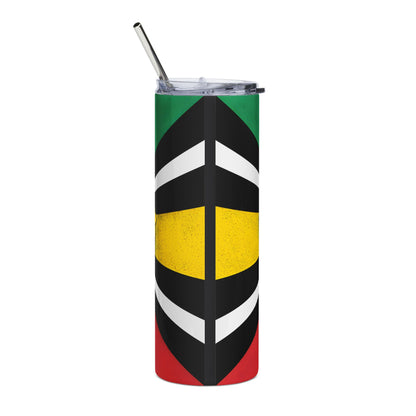 20oz Black History Stainless Steel Tumbler — I Am Black History Raised Fist Design