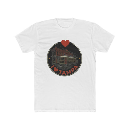 I Heart Tampa Streetcar T-Shirt — Retro Tampa Vintage City Tee