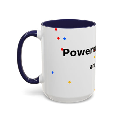 ADHD and Coffee Accent Mug — Funny Neurodivergent Gift (11/15oz)