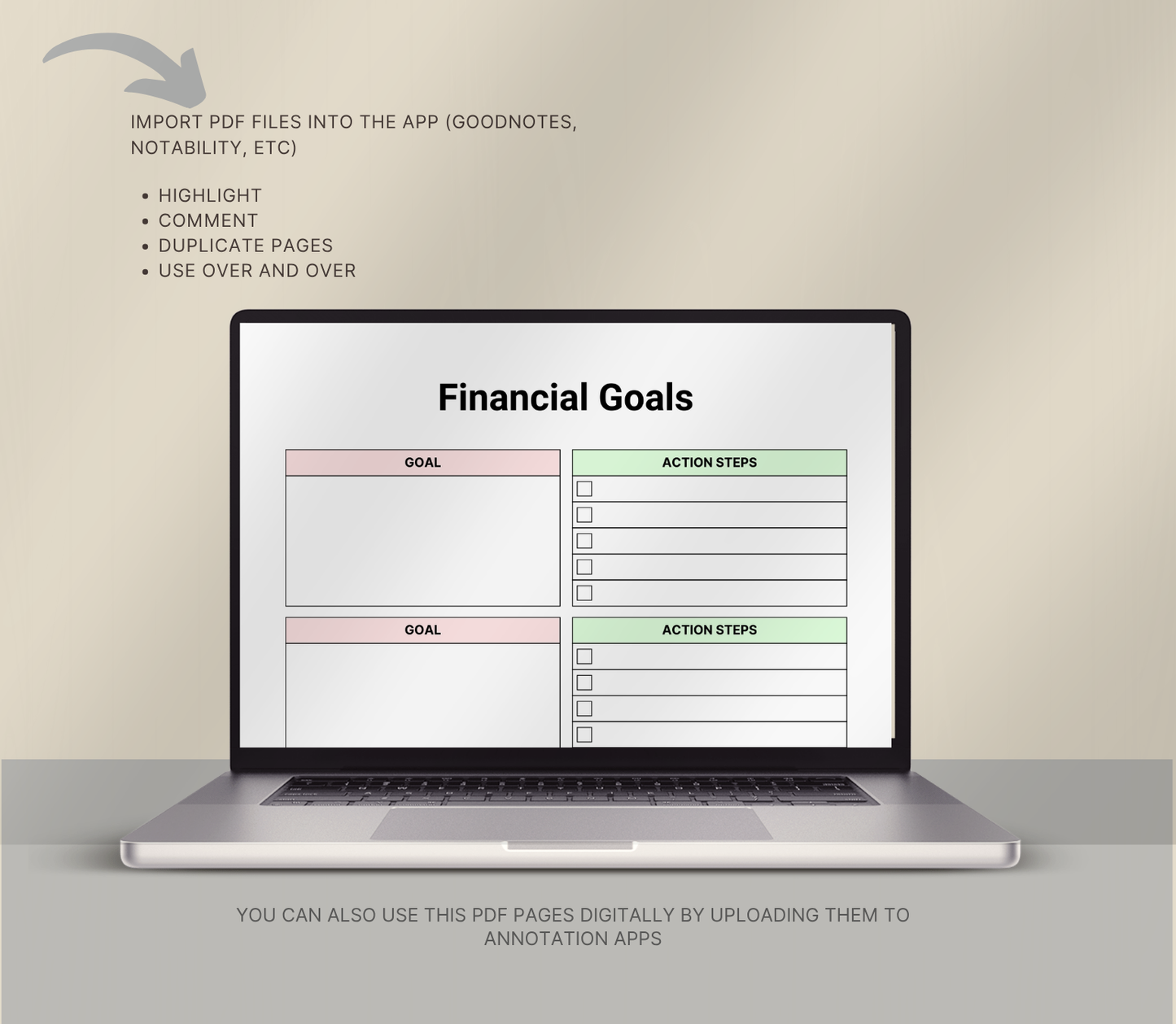Neurodivergent Budget Planner | Printable Money & Expense Organizer