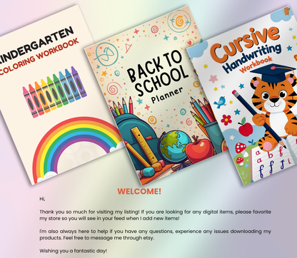 Ultimate Kids Activity PLR Bundle | Editable Canva Printable Worksheets, Games & Learning Pack for Kids
