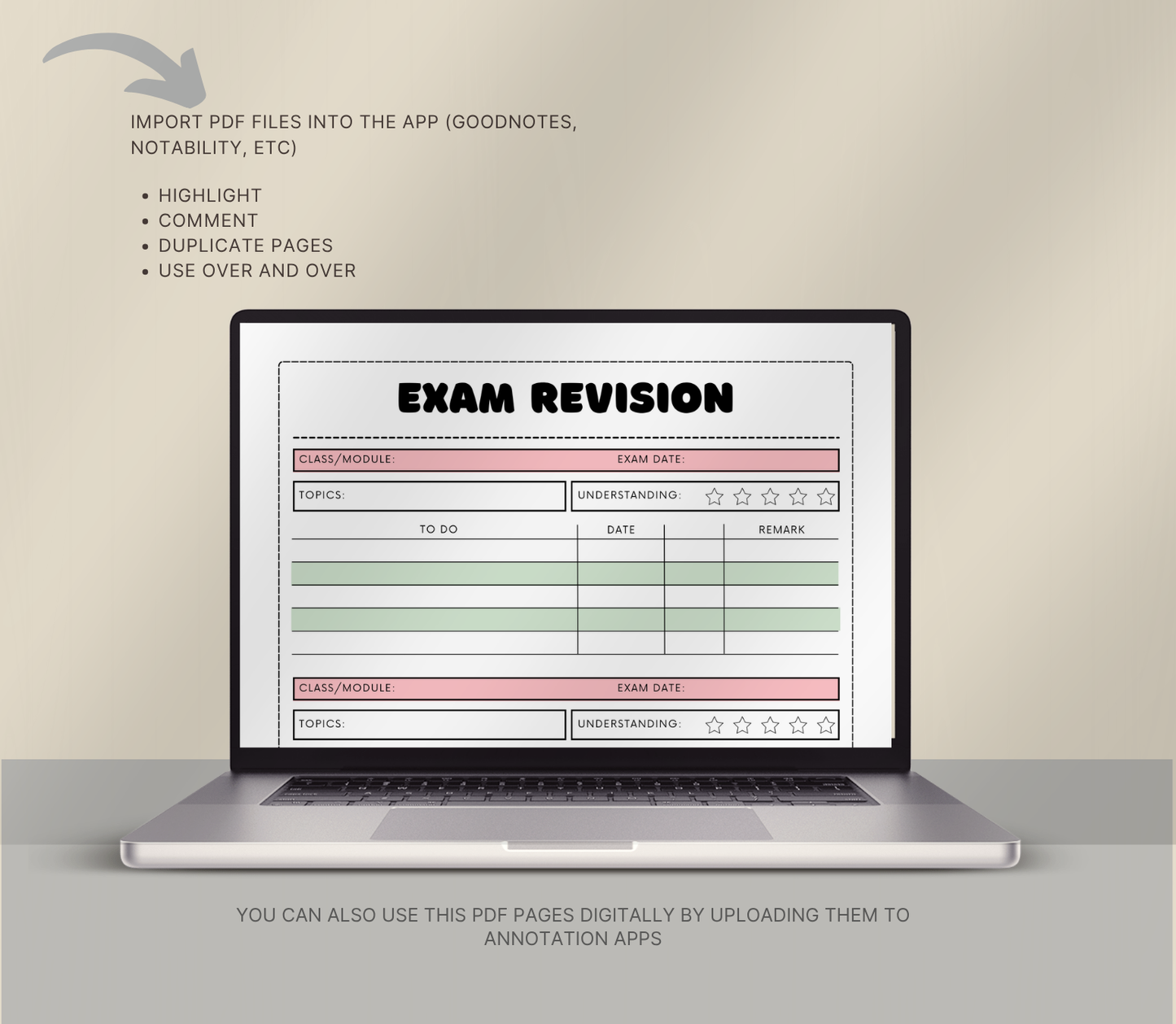 Neurodivergent Assignment & Focus Tracker | Printable Productivity Planner