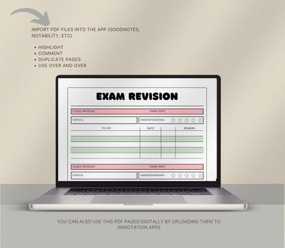 Neurodivergent Assignment & Focus Tracker | Printable Productivity Planner