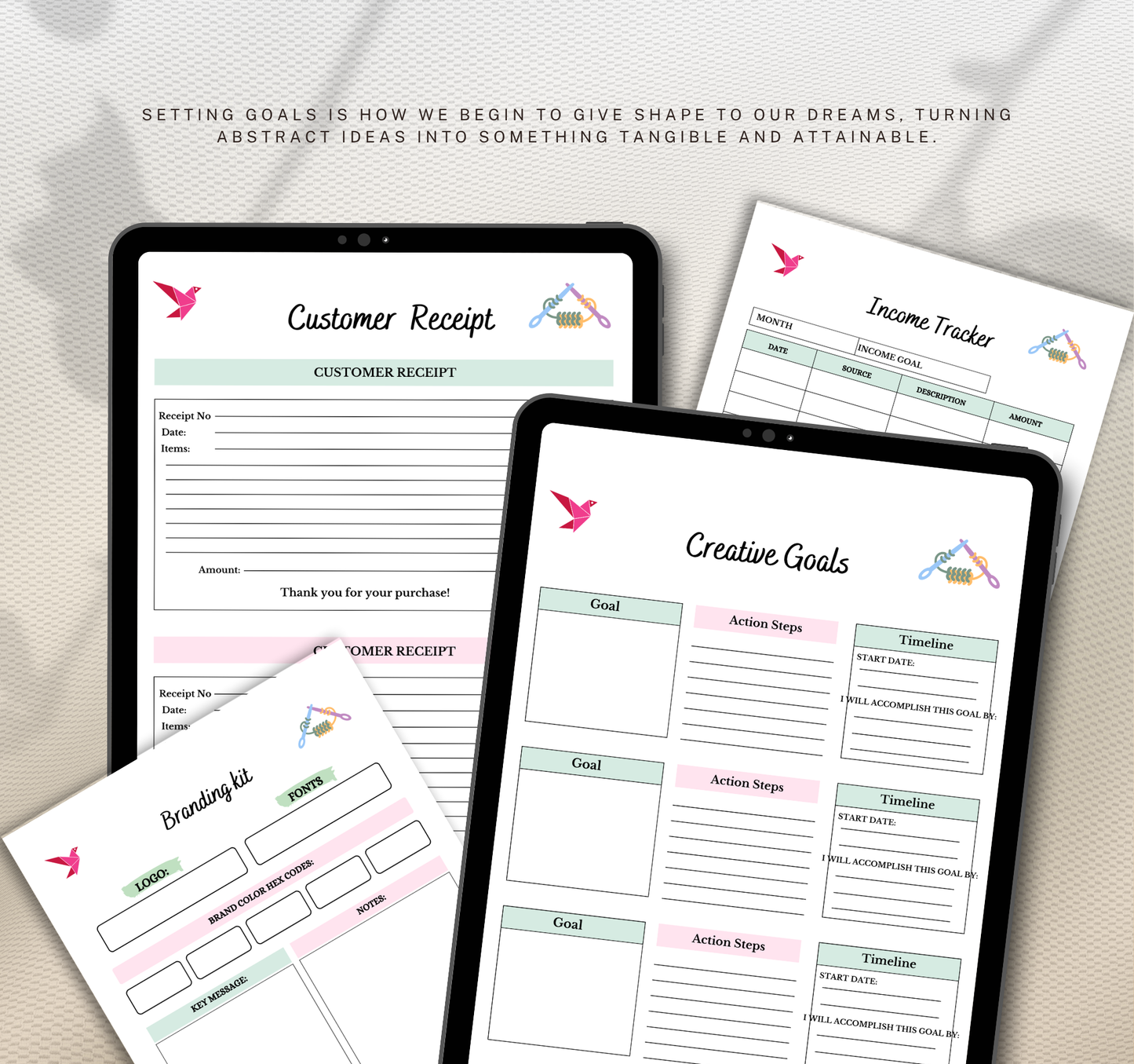 Print on Demand Planner | Ready to Print Planner Pages PDF for POD Business