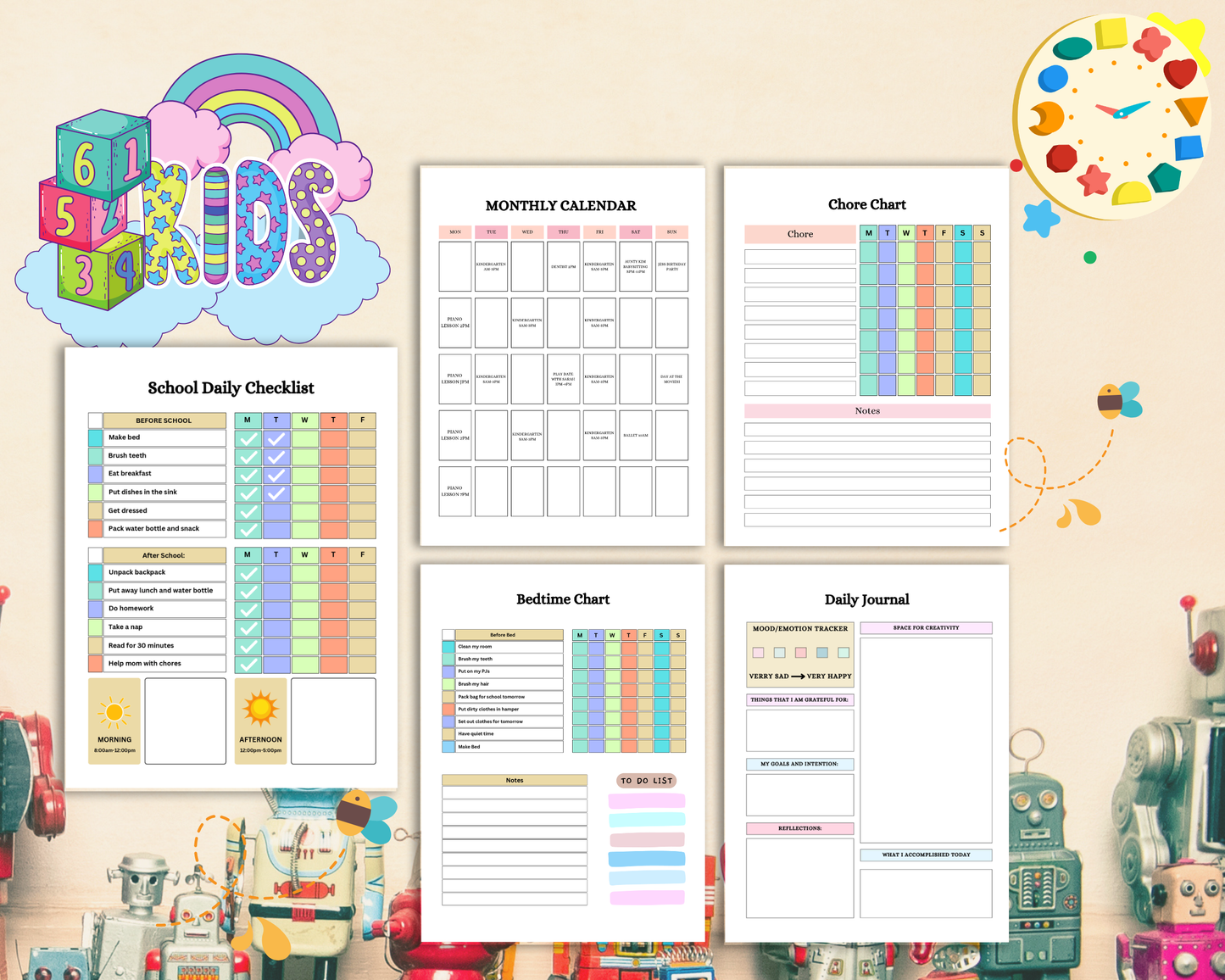 Little Learner Worksheet Pack | Printable Preschool & Early Learning Activities for Kids