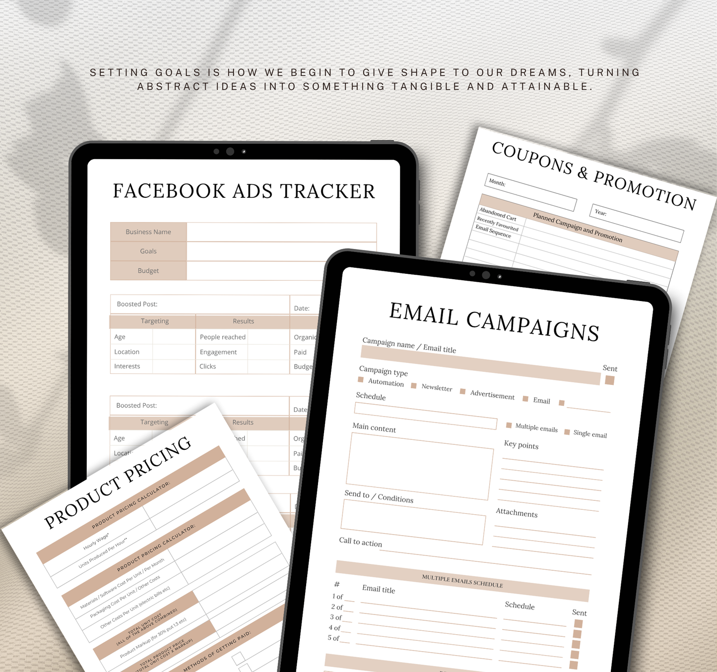 Digital Product Planner | PDF Planner for Online Business & Product Launches