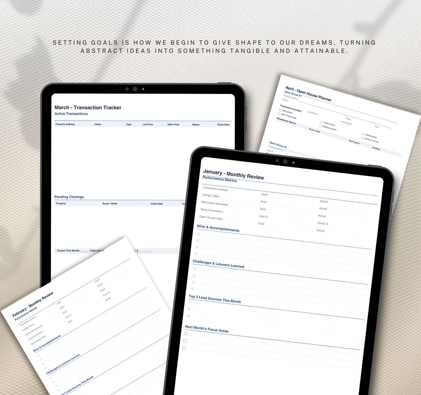 Real Estate Planner | Property Management & Investment Digital Planner