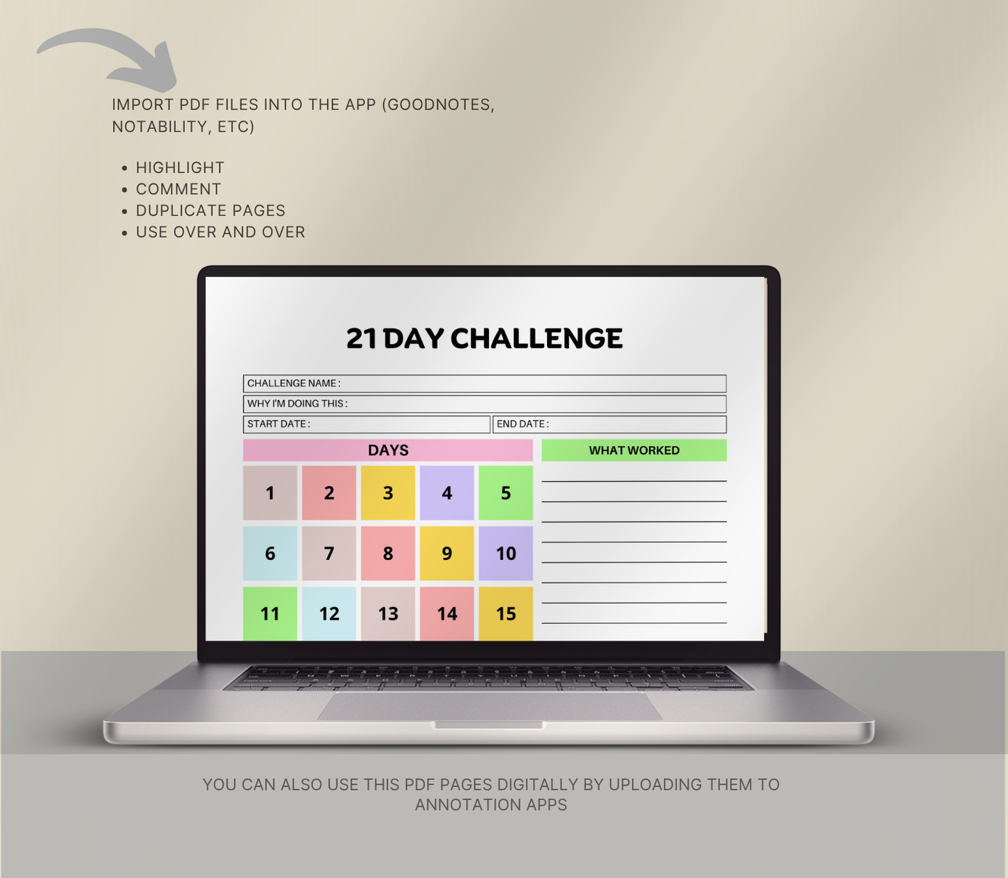 Mindful Autistic Planner | Printable ADHD & Neurodivergent Daily Organizer
