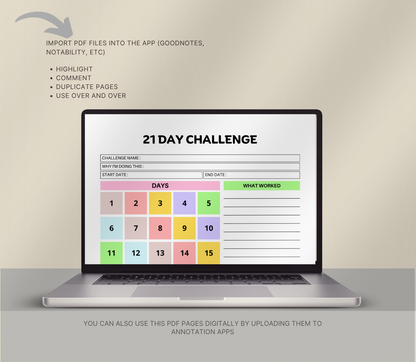 Mindful Autistic Planner | Printable ADHD & Neurodivergent Daily Organizer