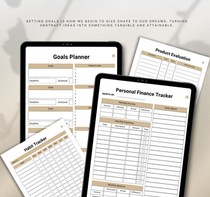 Small Business Planner | Digital PDF Planner for Entrepreneurs & Business Growth