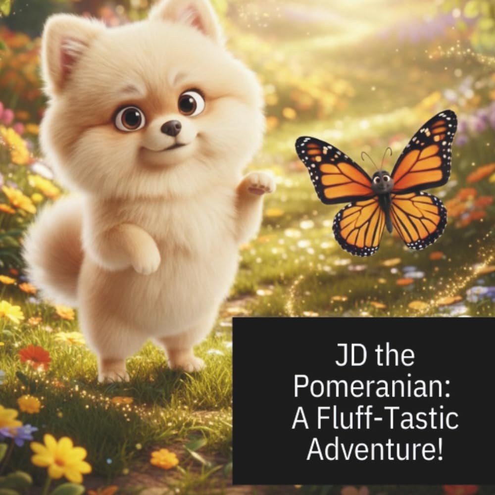 JD the Pomeranian: A Fluff-Tastic Adventure!