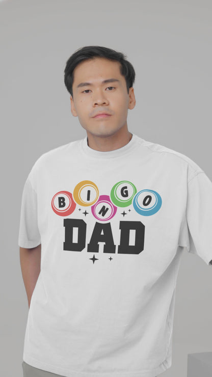 Bingo Dad T-Shirt — Retro Bingo Balls Father's Day Tee
