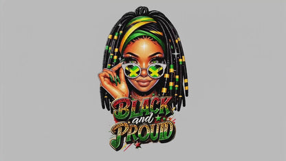 Black and Proud Graphic T-Shirt
