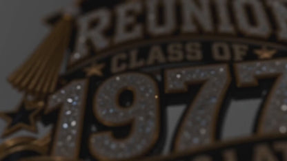 Class of 1977 Reunion T-Shirt — 48 Years Later Still Classy