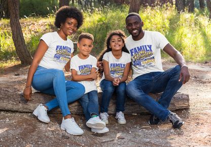 Family Reunion Youth Tee - "Different Roots One Family" Kid's Short Sleeve Shirt